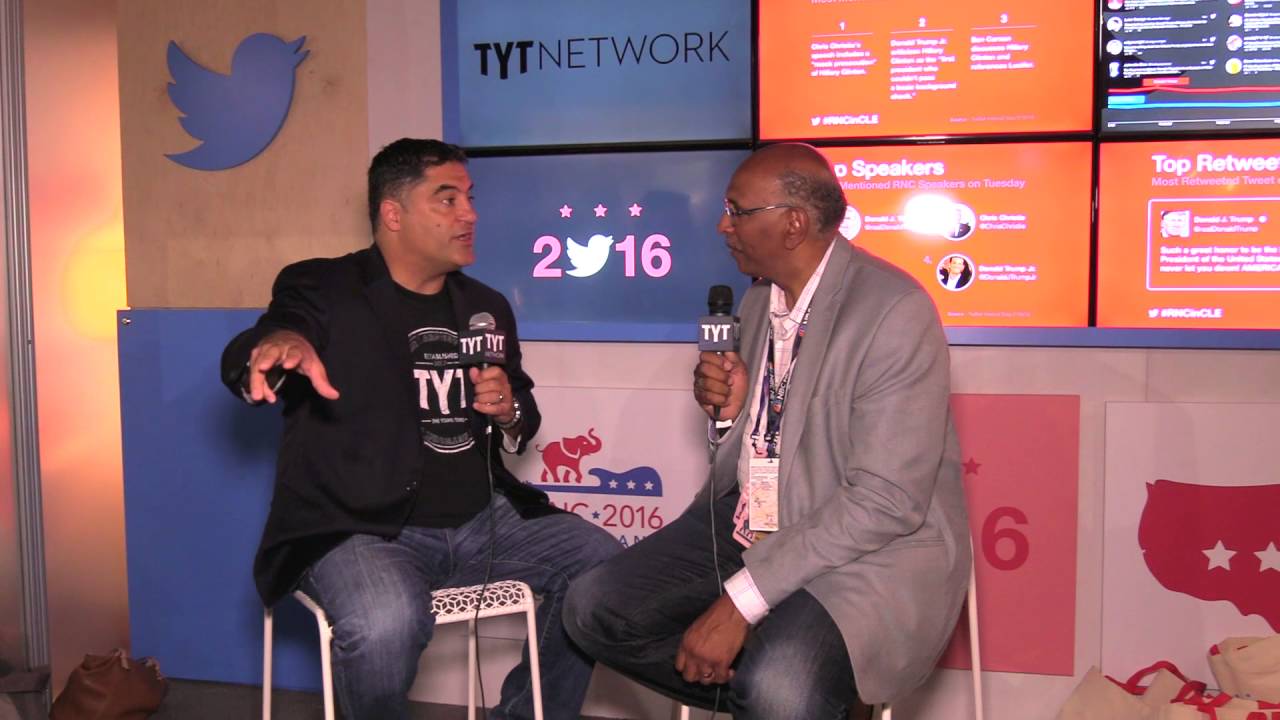 Michael Steele Interview With Cenk Uygur At 2016 RNC