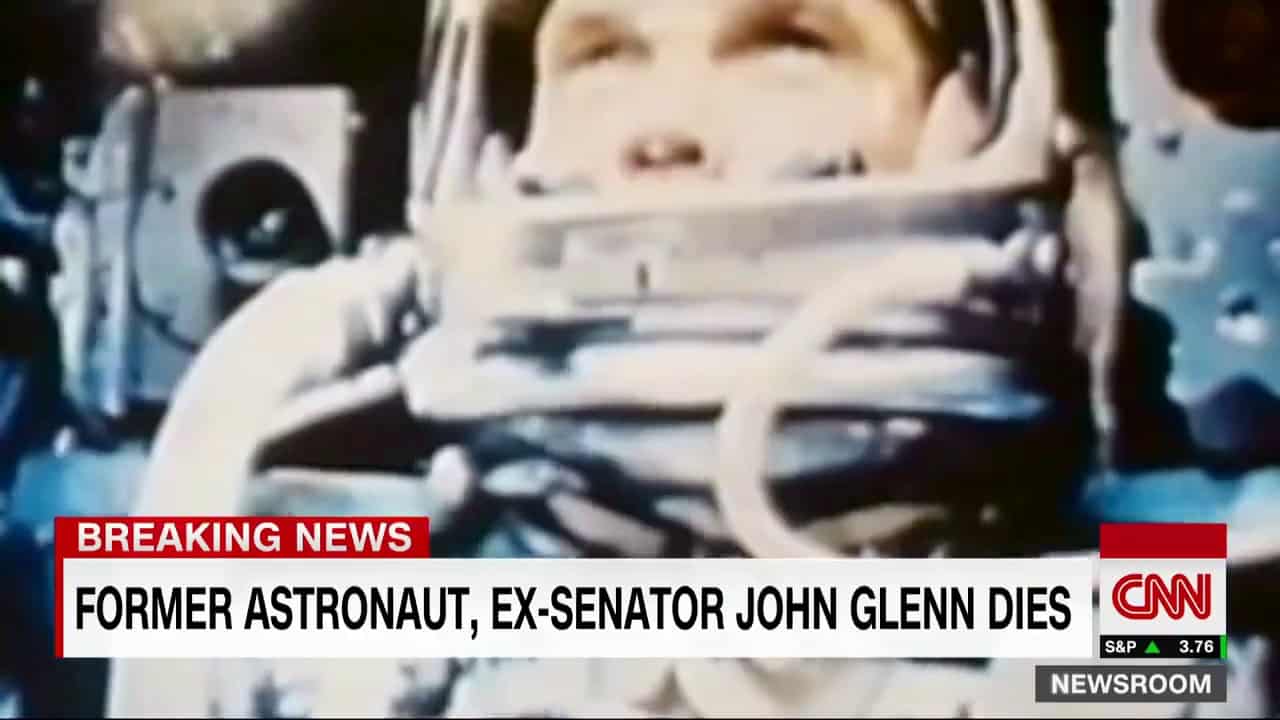 Former senator, astronaut John Glenn dies at 95