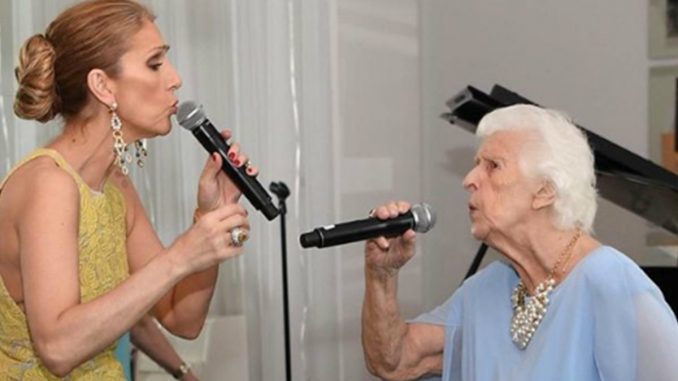 Superstar singer, Celine Dion's mother Dead at 92 1 celine dion and mother