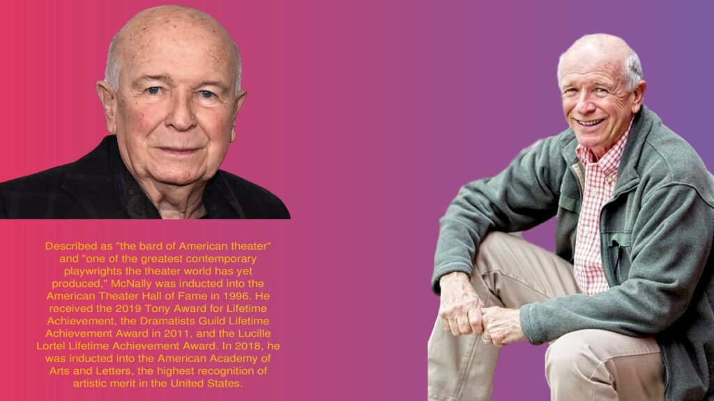 Playwright Terrence McNally 81 is dead from coronavirus-related complications