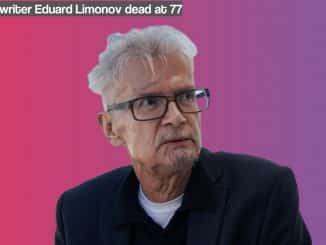 Eduard Limonov a Russian Writer, Political Activist dead at 77 1 Eduard Limonov a Russian Writer, Political Activist dead at 77