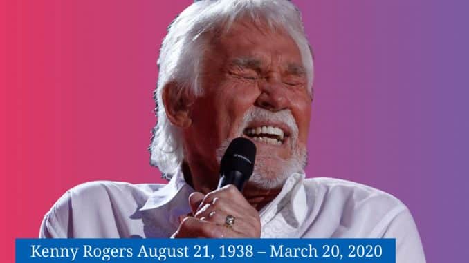 Kenny Rogers 81 Legendary Country Music Singer Died